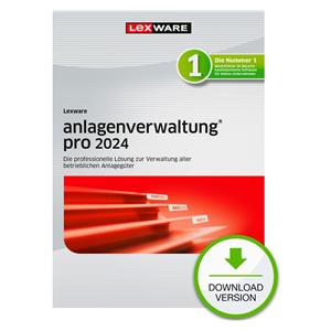 "ESD Lexware Anlagenverwaltung Pro 2024 - 1 Devise, ABO - ESD -DownloadESD"