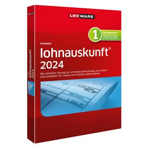 "ESD Lexware Lohnauskunft 2024 - 1 Devise, ABO - ESD -DownloadESD"