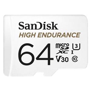 "CARD 64GB SanDisk High Endurance MicroSDXC 100MB/s +Adapter"