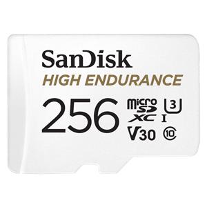 "CARD 256GB SanDisk High Endurance MicroSDXC 100MB/s +Adapter"