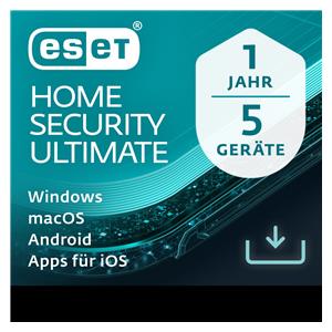 "ESET Home Security Ultimate - 5 User, 1 Year - ESD-DownloadESD"