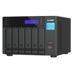 "QNAP TVS-h674T-i5-32G Intel Core i5-12400 132TB 6xWestern Digital WD221KFGX 5 Years ARP Assembly + Test"