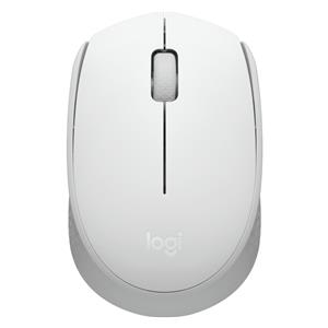 "Logitech M171 Mouse right and left-handed optical 3 buttons wireless 2.4 GHz USB wireless receiver off-white"
