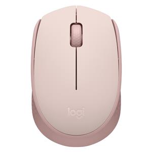 "Logitech M171 Mouse right and left-handed optical 3 buttons wireless 2.4 GHz USB wireless receiver pink"