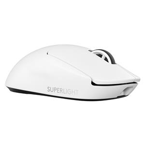 "Logitech G PRO X SUPERLIGHT 2 Mouse optical 5 buttons wireless 2.4 GHz USB MAU Logitech LIGHTSPEED receiver white"