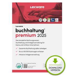 "Lexware Buchhaltung Premium 2025 - 1 Device, ABO - ESD -DownloadESD"