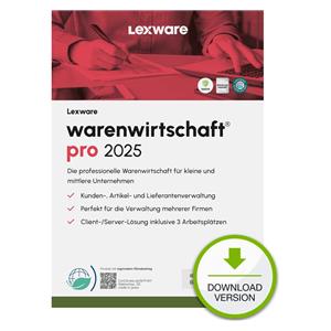 "Lexware Warenwirtschaft Pro 2025 - 1 Device, ABO - ESD -DownloadESD"