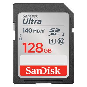 "CARD 128GB SanDisk Ultra SDXC 140MB/s"