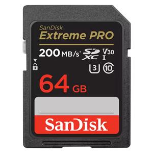 64GB SanDisk Extreme PRO SDXC 200MB/s