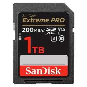 "CARD 1TB SanDisk Extreme PRO SDXC 200MB/s"