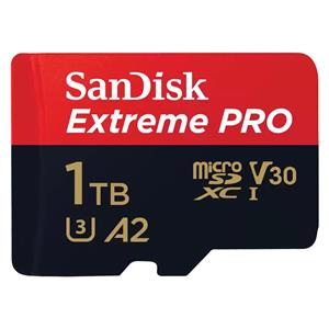 1TB SanDisk Extreme PRO microSDXC 200MB/s + Adapter