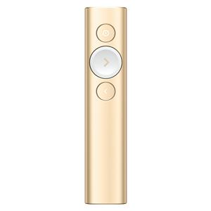 "Logitech wireless Presenter Spotlight Gold"