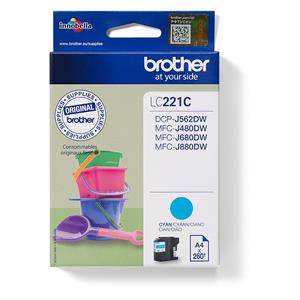 "Brother LC221C cyan"