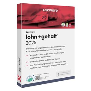 "Lexware Lohn+Gehalt 2025 - 1 Device, ABO - ESD-DownloadESD"