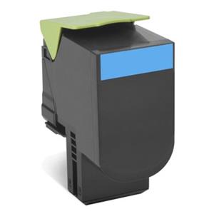 "Lexmark Toner 70C2HCE Cyan bis zu 3.000 Seiten"