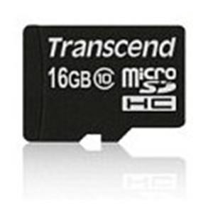 "CARD 16GB Transcend MicroSDHC 10MB/s"