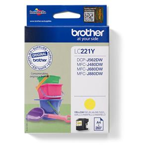 "Brother LC221Y yellow"