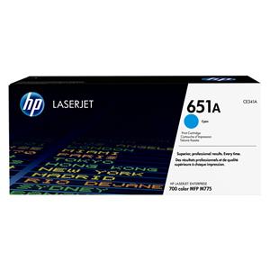 "HP Toner 651A CE341A Cyan"