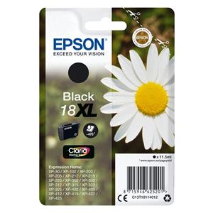 "Epson Tinte 18 black XL T1811"