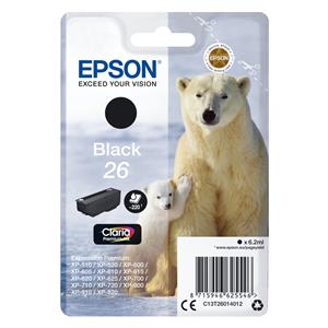 "Epson C13T26014012 black"