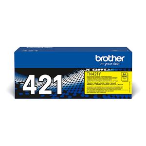 TON Brother Toner TN-421Y yellow up to 1,800 pages according to ISO 19798