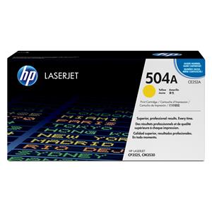 "HP Toner 504A CE252A Gelb"