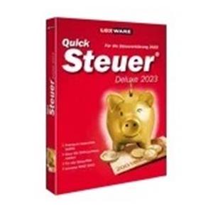 Lexware Quicksteuer Deluxe 2023 1 device, up to 5 tax returns - ESD download ESD