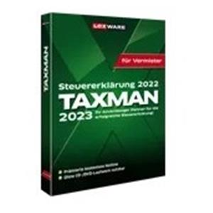 Lexware Taxman 2023 for landlords 1 device, up to 5 tax returns - ESD download ESD