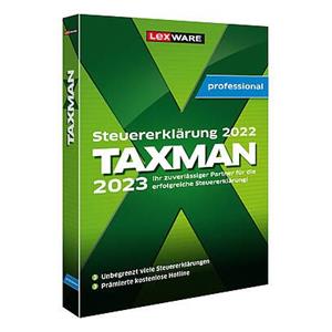Lexware Taxman professional 2023 3-seat license ESD download ESD