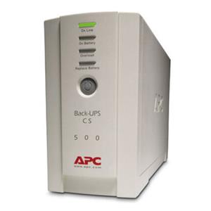 APC BK500EI Back-UPS UPS (500VA / 300W, offline UPS, 4x IEC320 C13 output)