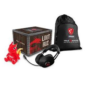 MSI Loot box Gaming slušalice + igračka + ruksak • ISPORUKA ODMAH
