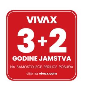 VIVAX HOME samostojeća perilica posuđa DW-601473C • ISPORUKA ODMAH 2