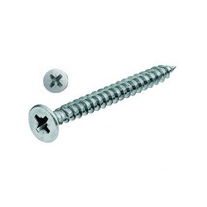 Iver vijak 4,0x25 bijelo pocinčani križni prihvat, pakiranje 1000 kom