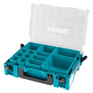 Makita 191X80-2 Makpac organizator sa unutarnjim posudicama + POKLON Makita B-68317 ( E-00016 )Komplet bit nastavaka 31 komad • ISPORUKA ODMAH