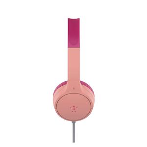 Belkin Soundform Mini On-Ear Kids Headphone pink AUD004btPK 2