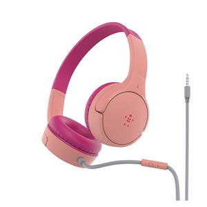 Belkin Soundform Mini On-Ear Kids Headphone pink AUD004btPK 3