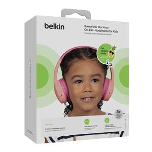 Belkin Soundform Mini On-Ear Kids Headphone pink AUD004btPK 7