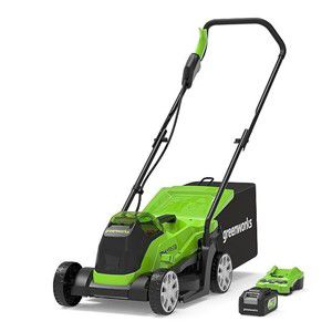 33 cm cordless mower Greenworks GD24LM33K4 - 2516107UB - charger + 4Ah battery kit