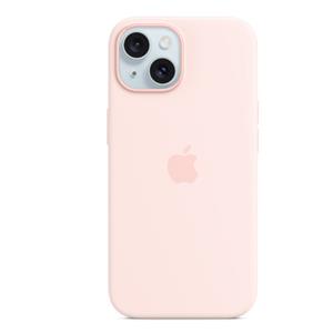 Apple iPhone 15 Silicone Case with MagSafe - Light Pink