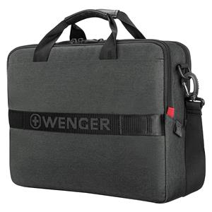 Wenger MX ECO Brief 16 Laptop Tasche Grau 4