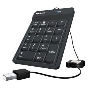 KeySonic ACK 118 BK Numeric Keypad USB 4