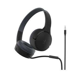 Belkin Soundform Mini On-Ear Kids Headphone black AUD004btBK 3