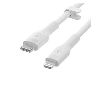Belkin Flex Lightning/USB-C 15W 1m, mfi, 15W, white CAA009bt1MWH 5