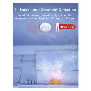 Meross Smart Smoke Detector Kit incl. Hub 5