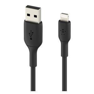 Belkin Lightning to USB-A Cable 15cm, PVC, black, mfi cert. 4