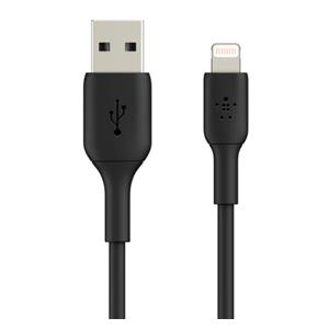 Belkin Lightning to USB-A Cable 15cm, PVC, black, mfi cert. 5