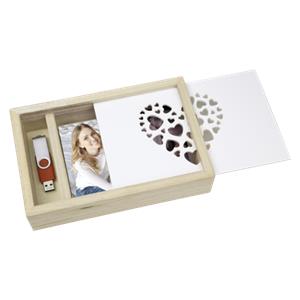 ZEP Love Box USB 15x20 Wood for Photos and Stick CZ1268 2