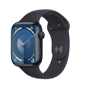 Apple Watch Series 9, 45 mm Midnight Aluminium Case, Midnight Sport Band M/L