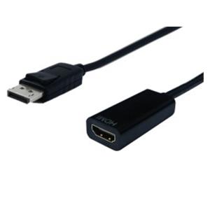 STANDARD adapter /kabel DisplayPort - HDMI, M /Ž, v1.2, 0.15m
