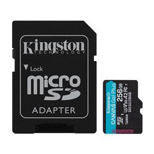 Kingston Canvas Go! Plus Class 10 256GB microSD + Adapter • ISPORUKA ODMAH